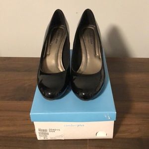 Comfort Plus Black Pumps